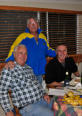 Paul with best mate Ross & David Files at Broken Hill